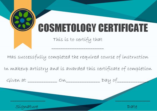 Cosmetology Instructor Training Certificate
