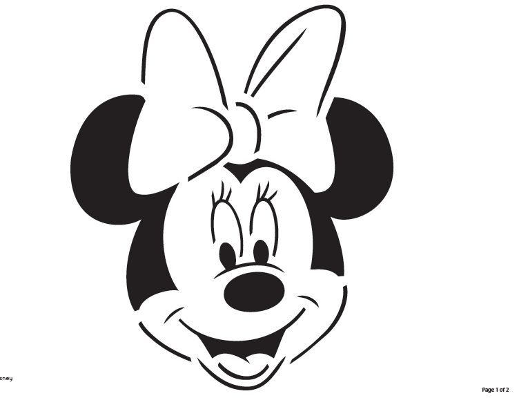 Jack O Lantern Patterns Minnie Mouse