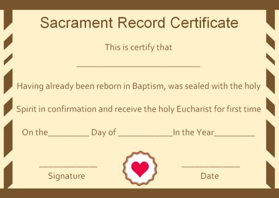 Sacraments Of Christian Initiation