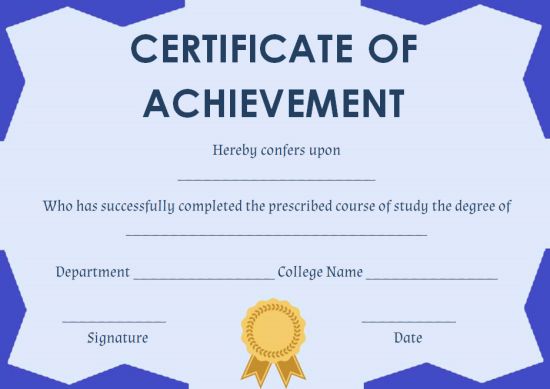 Fake graduation certificate templates