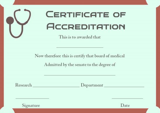 Fake medical degree certificate template